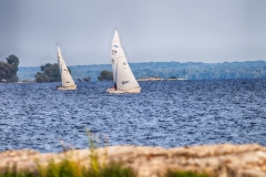 Sail Boats on Lake